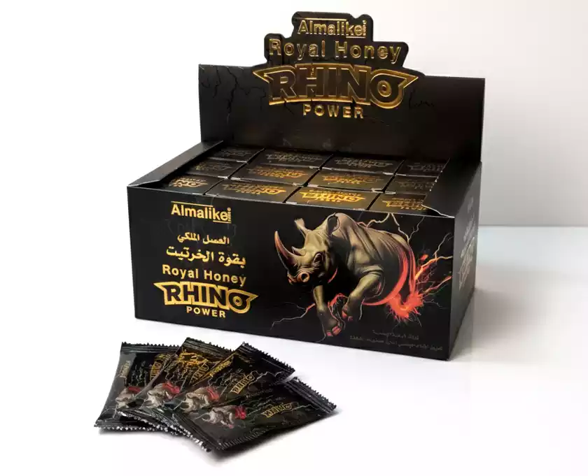 العسل الملكي بقوة الخرتيت - Rhino Power